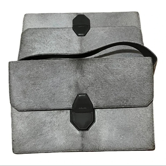 Alexander Wang Racketeer Calf Hair Sling Bag - Picture 9 of 16